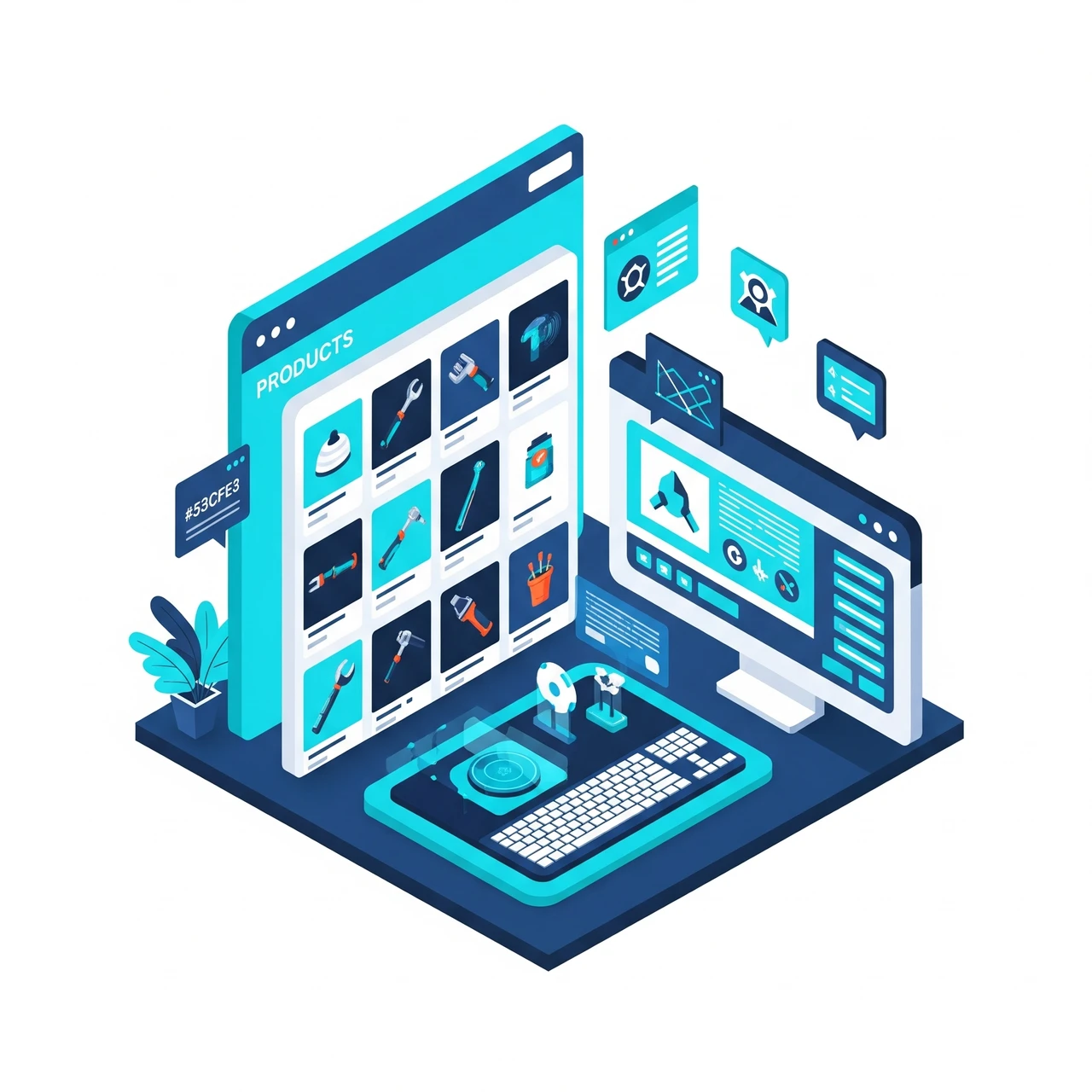 Catálogo inteligente e integrado - Sistema de e-commerce eLojaVirtual360